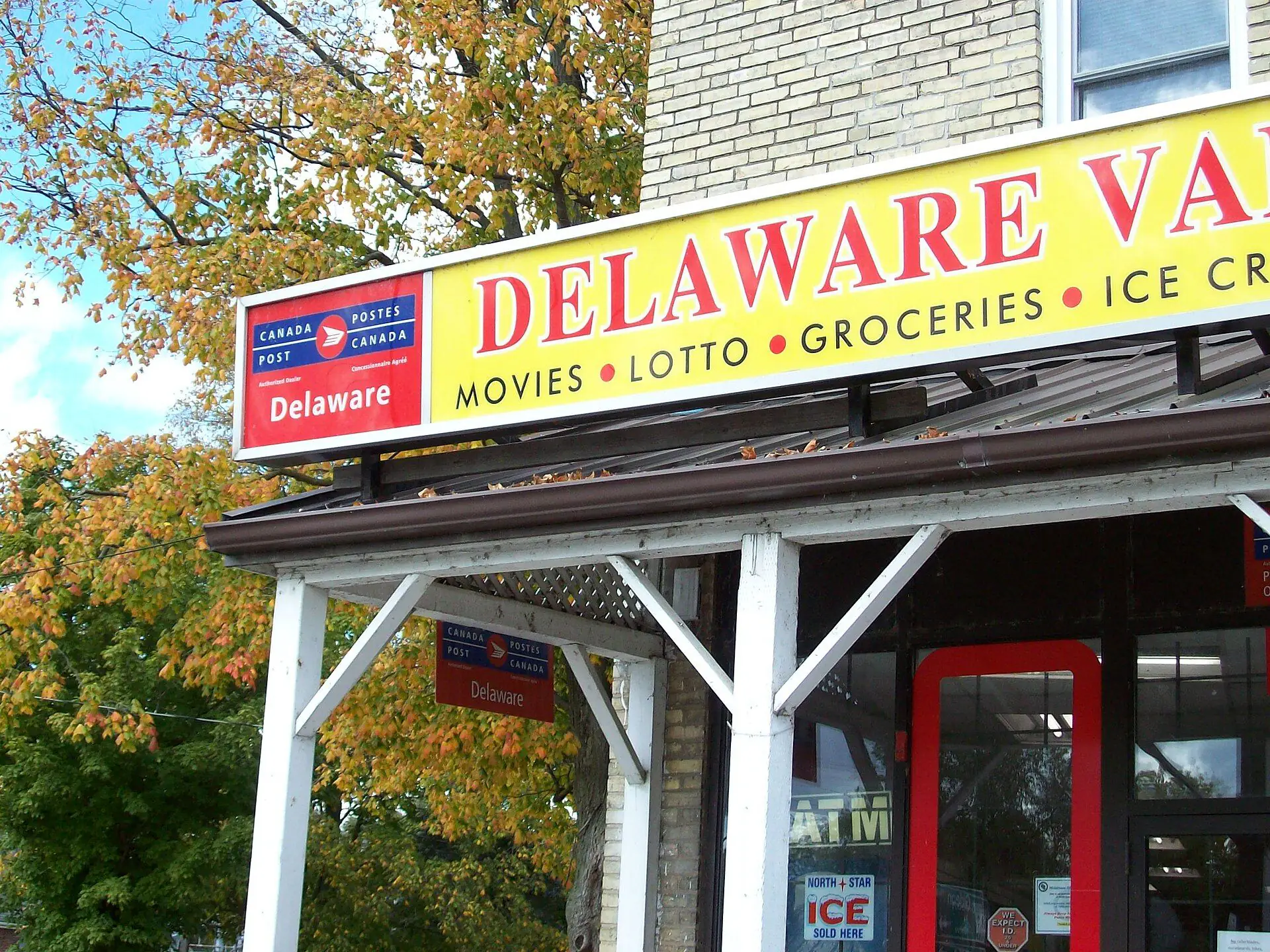 The small-town post office and variety store on the main road in Delaware